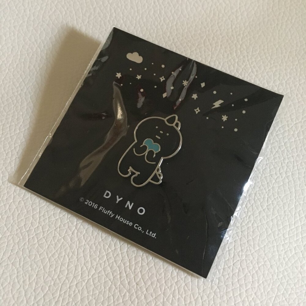 NWT Dyno Enamel Pin Fluffly House Limited